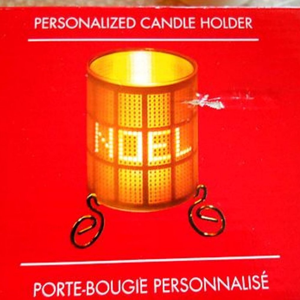 Candle Holder - Personalize your own Message